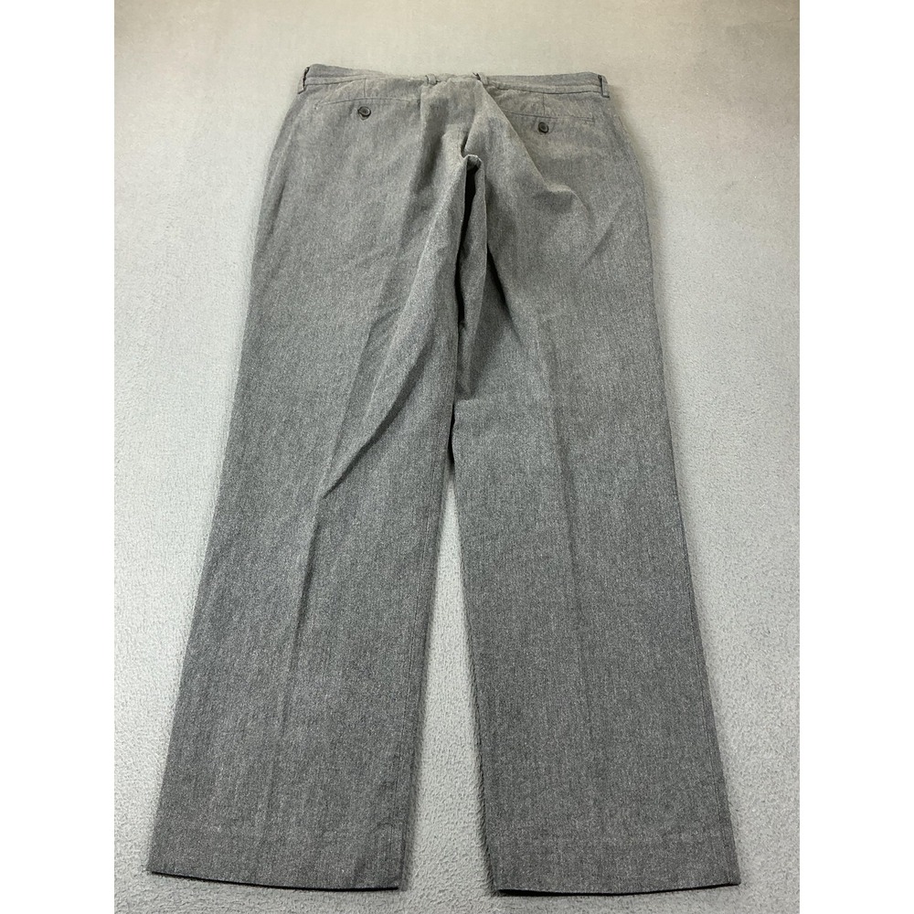 J.CREW Pants Mens 35x32 Gray Classic Fit Bedford Cotton Tweed Dress Pants - Picture 9 of 10